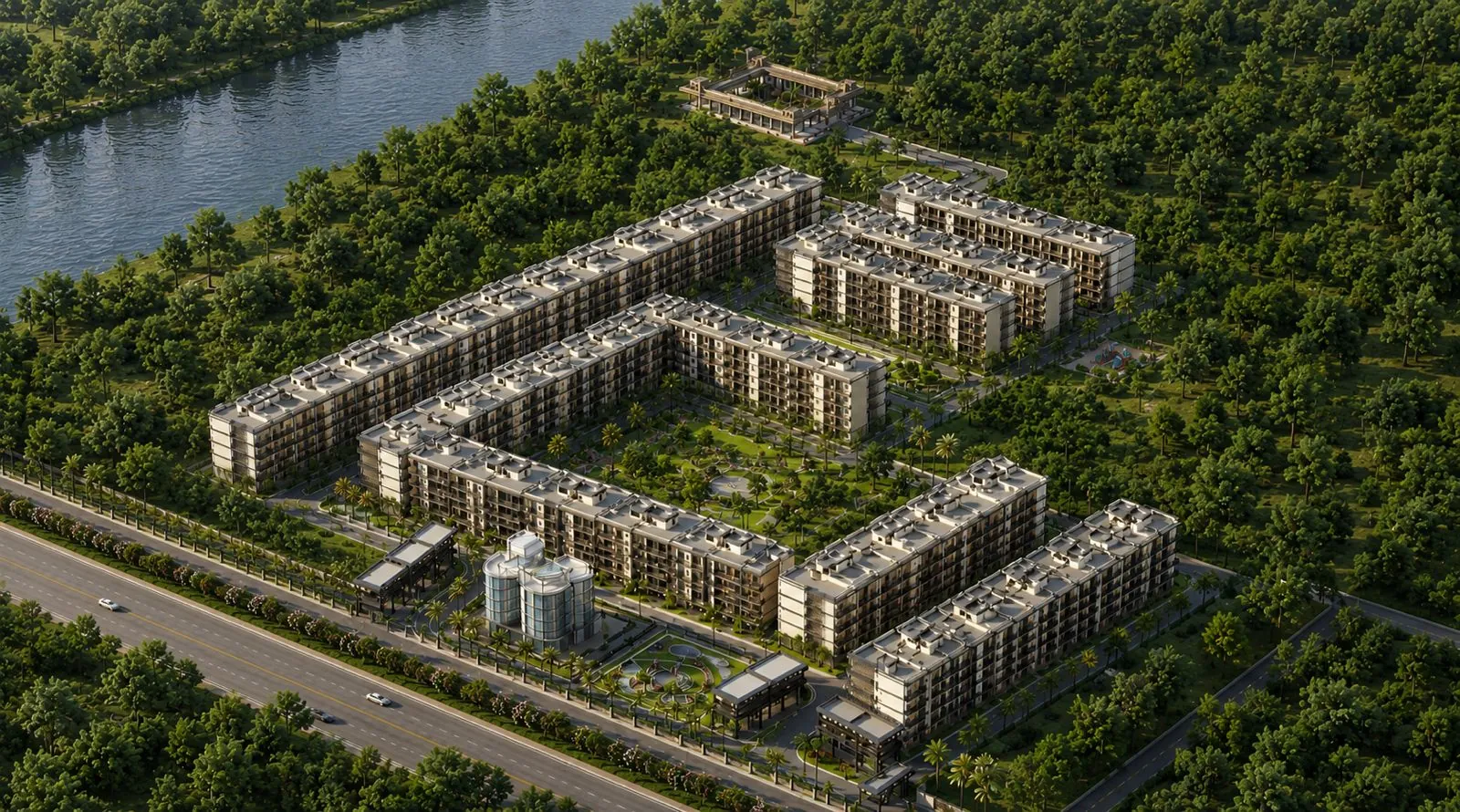 The riverfront masterplan — Riverside City Haridwar